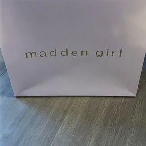 Madden girl beige heels